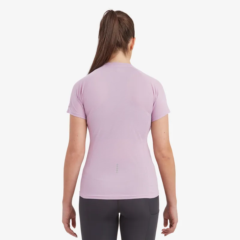 Montane Womens Dart Nano Zip T-Shirt Allium-4